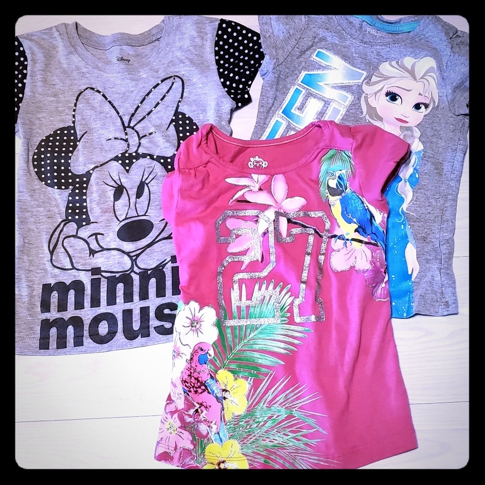 Girls tshirt lot of 3